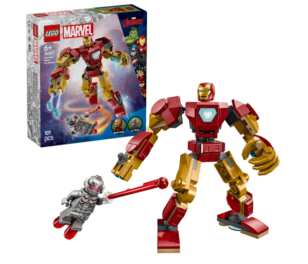 LEGO Marvel 76307 Mech Iron Mana kontra Ultron - 1284140 - zdjęcie